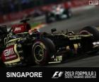 Kimi Räikkönen - Lotus - 2013 Singapur Grand Prix, gizli bir 3.